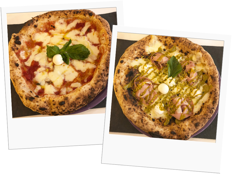 Pizza at Lieve, Sorrento.