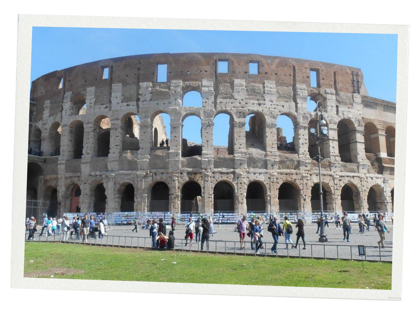 Planning a surprise trip to see the Colosseum in Rome.