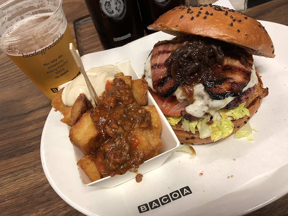 Bacoa burgers, Barcelona.