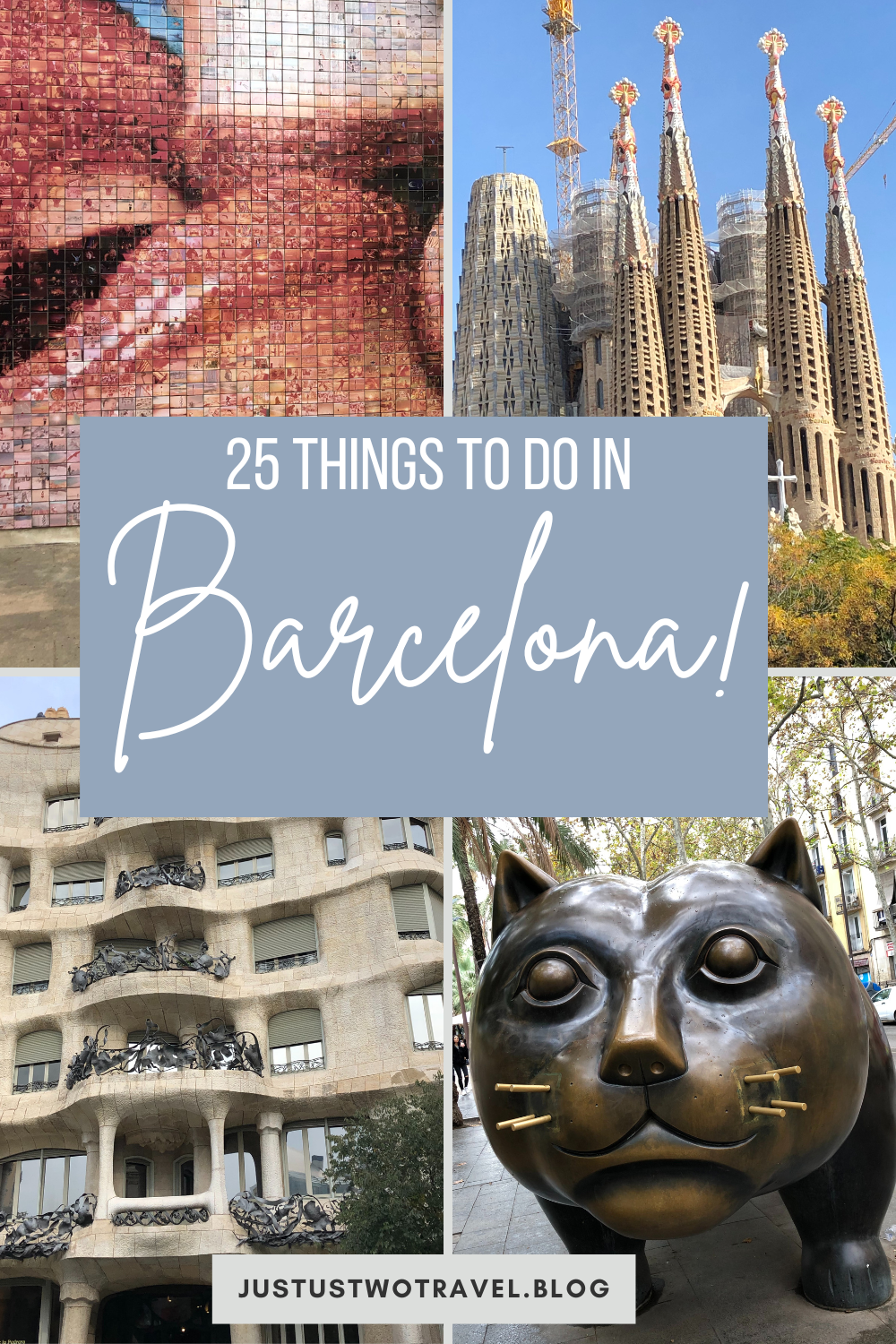 The best 25 things to do in Barcelona.