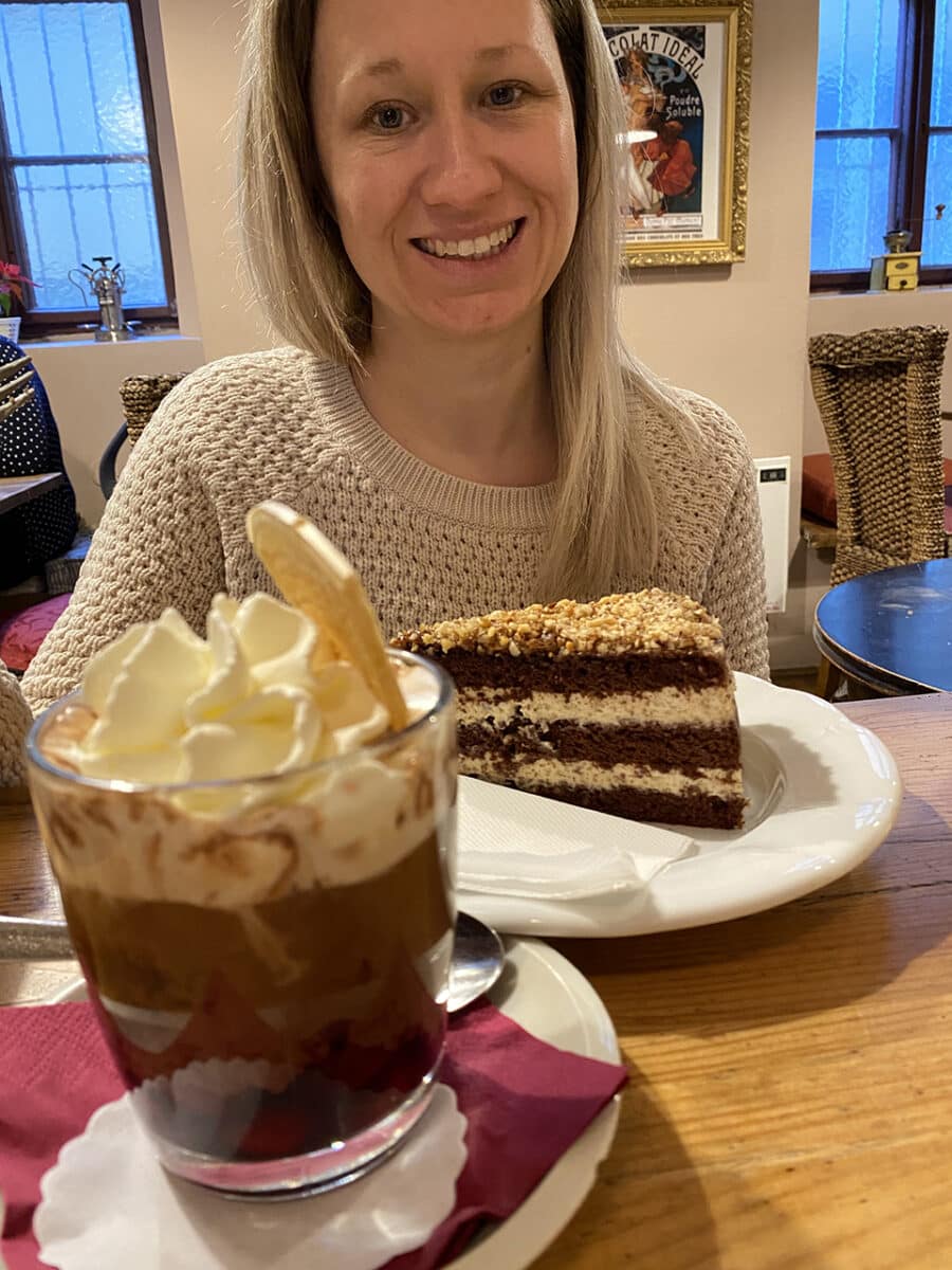 Amazing sweet treats in Prague.