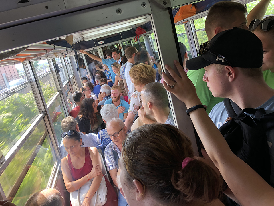 Visiting the amazing ancient city of Pompeii and Mount Vesuvius, Italy.