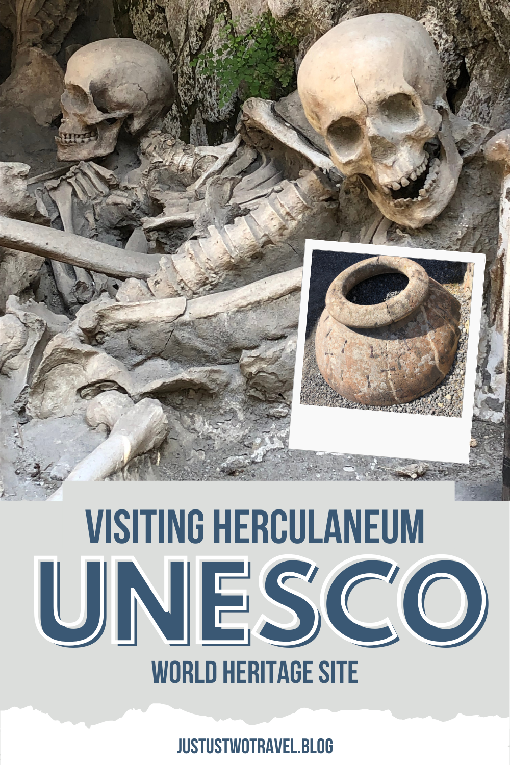 Visiting Herculaneum, a UNESCO World Heritage Site.