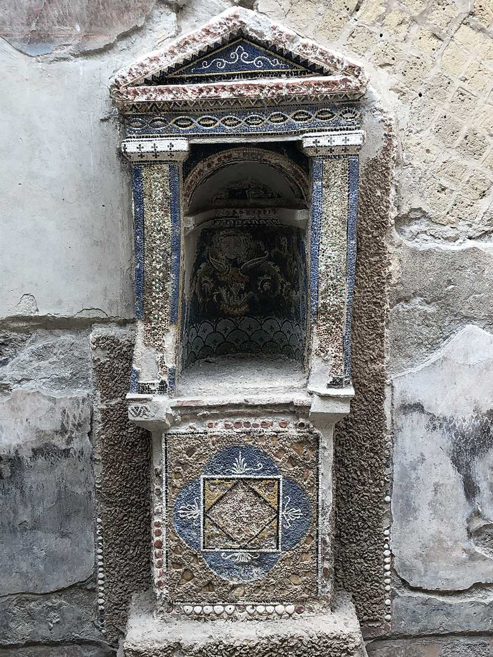 More ancient artefacts, Herculaneum, Italy.