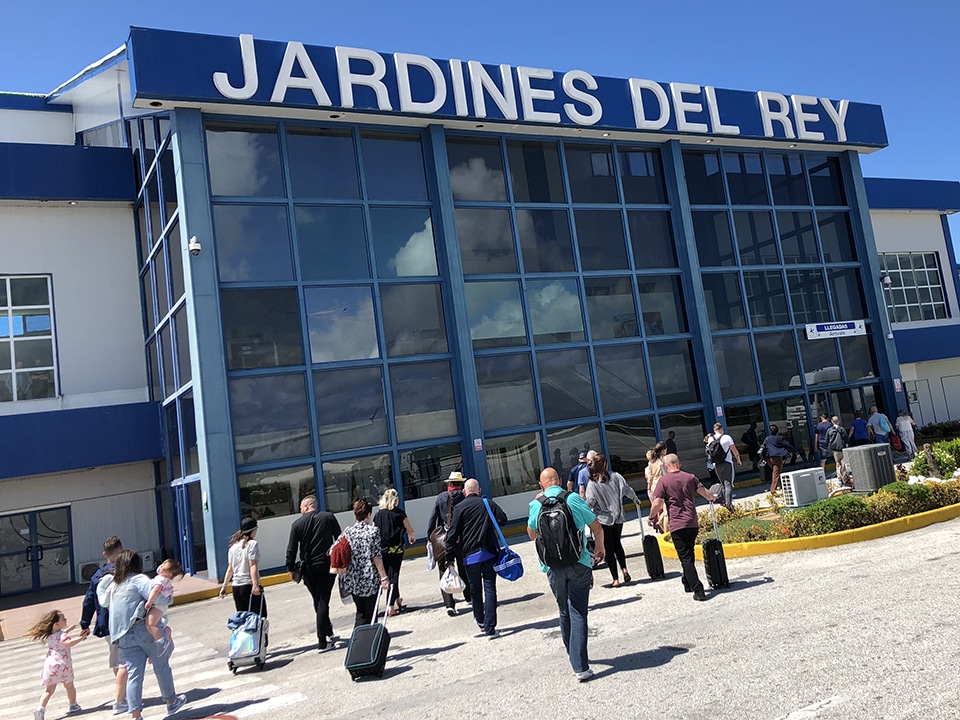 Airport Jardines del Rey, Cuba.
