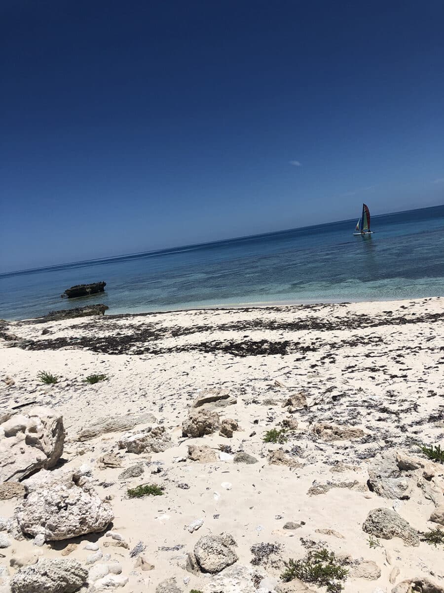 Media Luna Beach, Cuba.