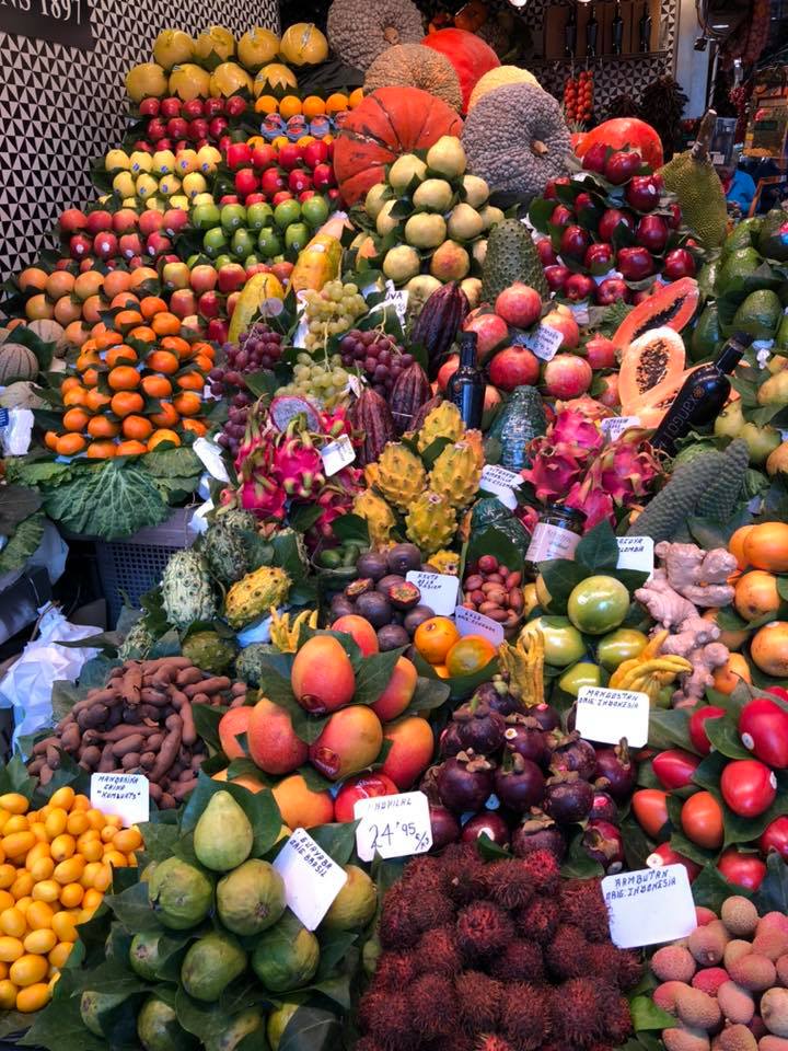 Mercado de La Boqueria.