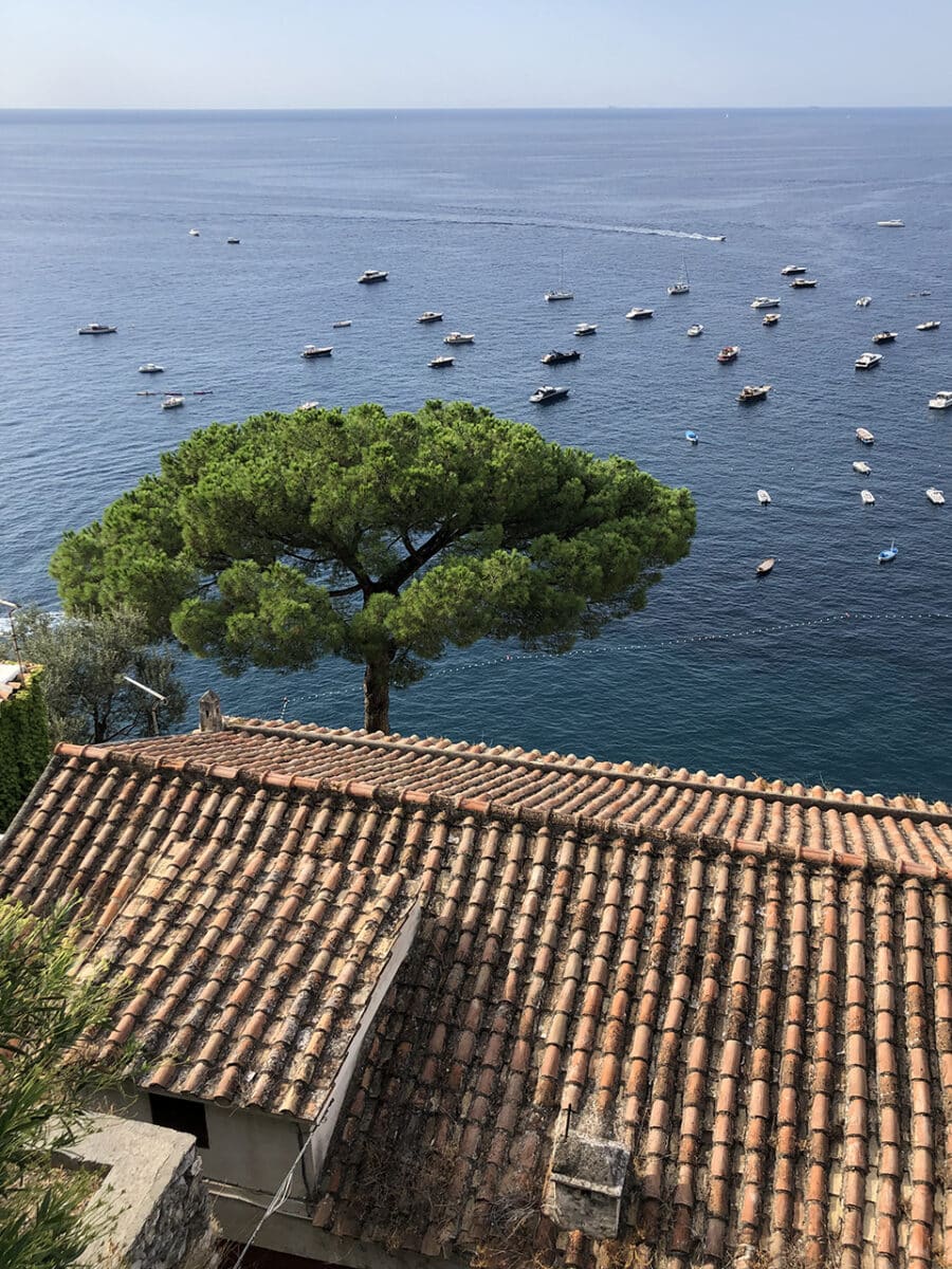Spend a day in Positano and admire the view.