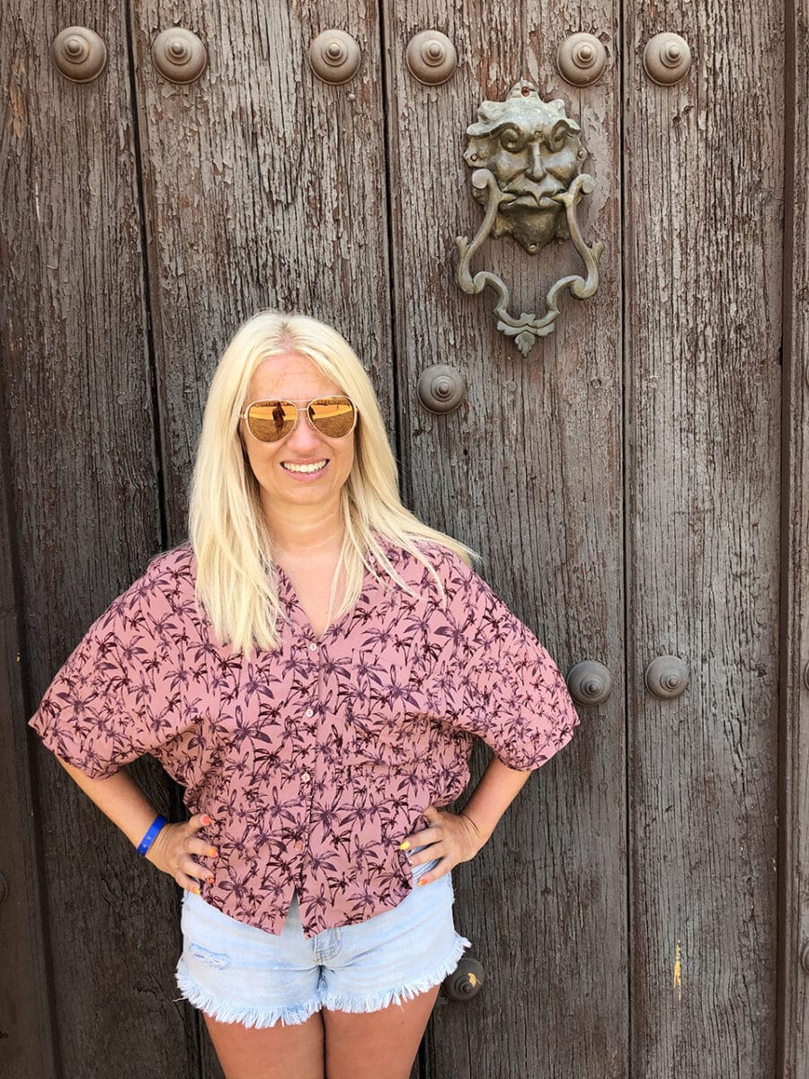 The town of San Juan de los Remedios, Cuba.