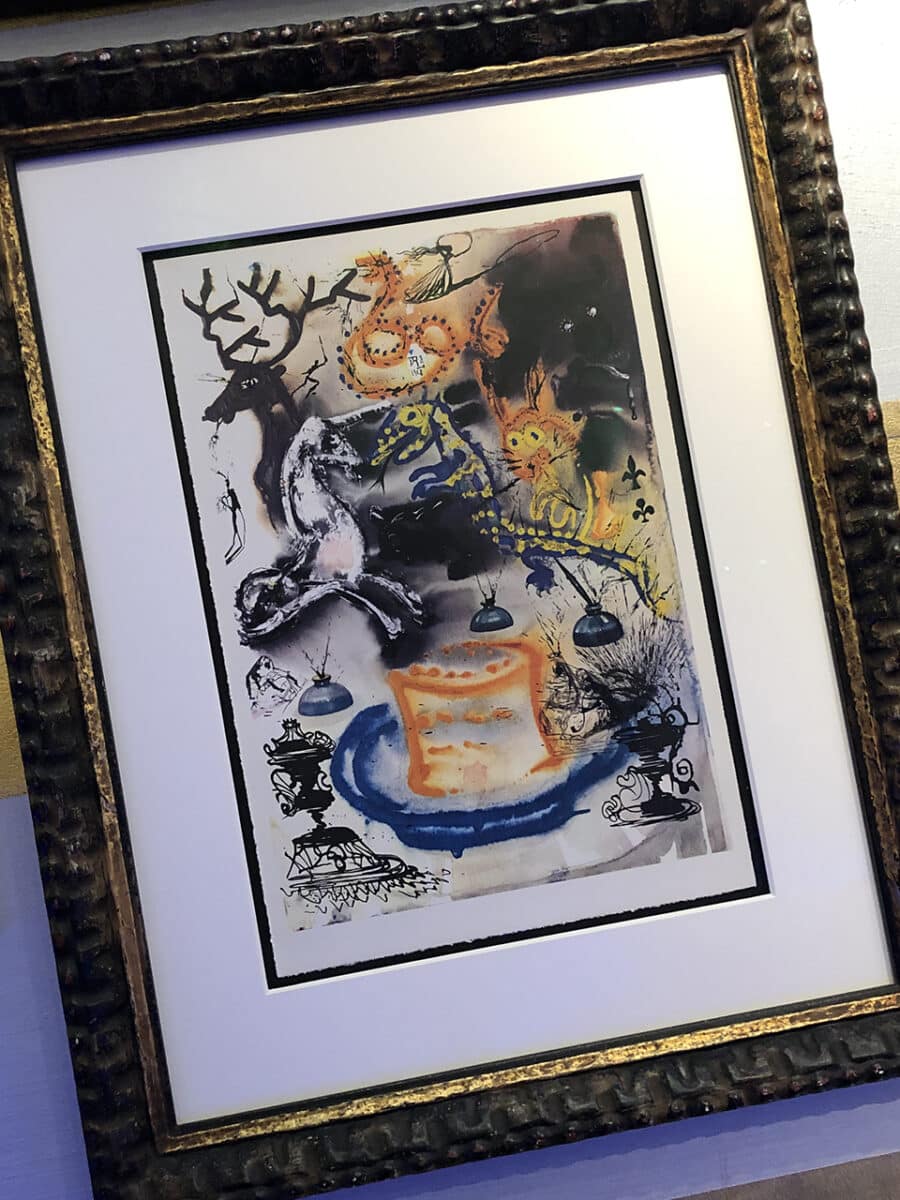 The paintings of Salvador Dali, Bruges.