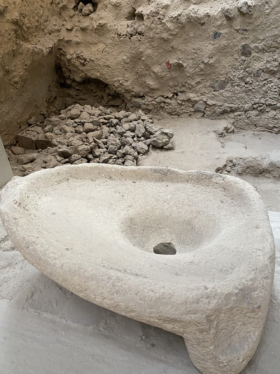 Archaeological finds, Akrotiri.