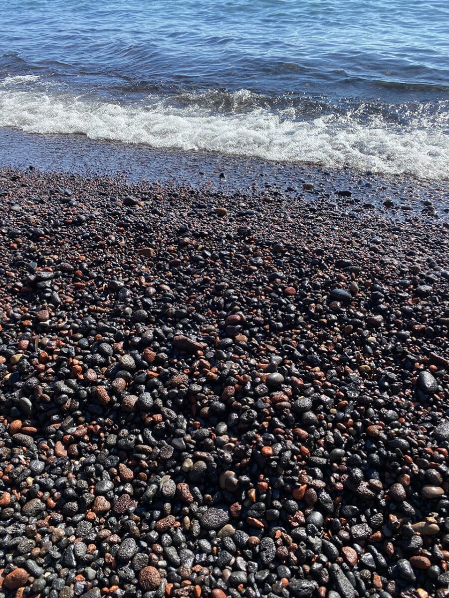 Red Beach, Santorini.