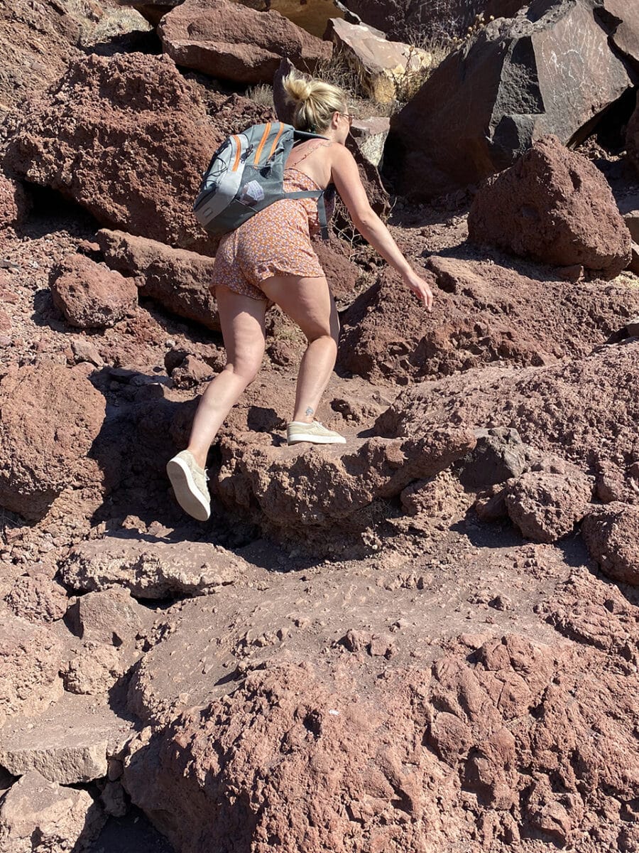 Red Beach, Santorini.