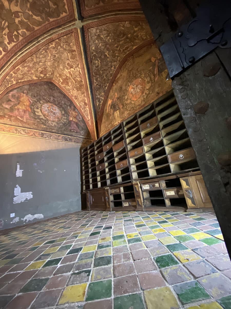 Inside the Town Hall Museum, Gdańsk.