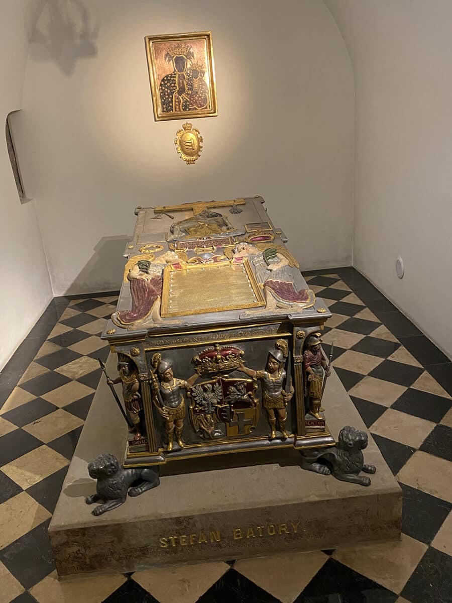 Royal tombs, Wawel Castle.