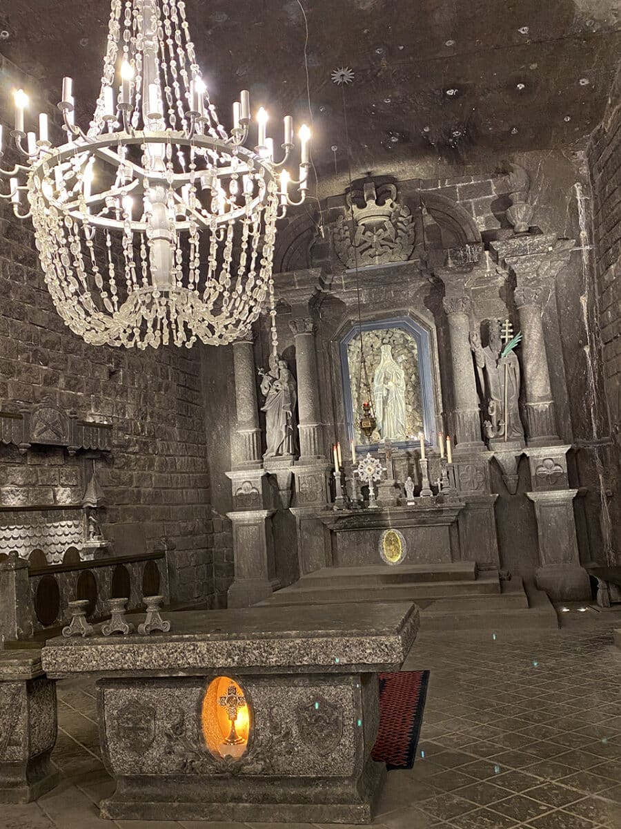 Salt Mines of Wieliczka.