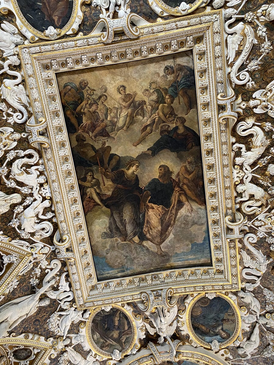 Amazing artwork, Doge's Palace, Venice.