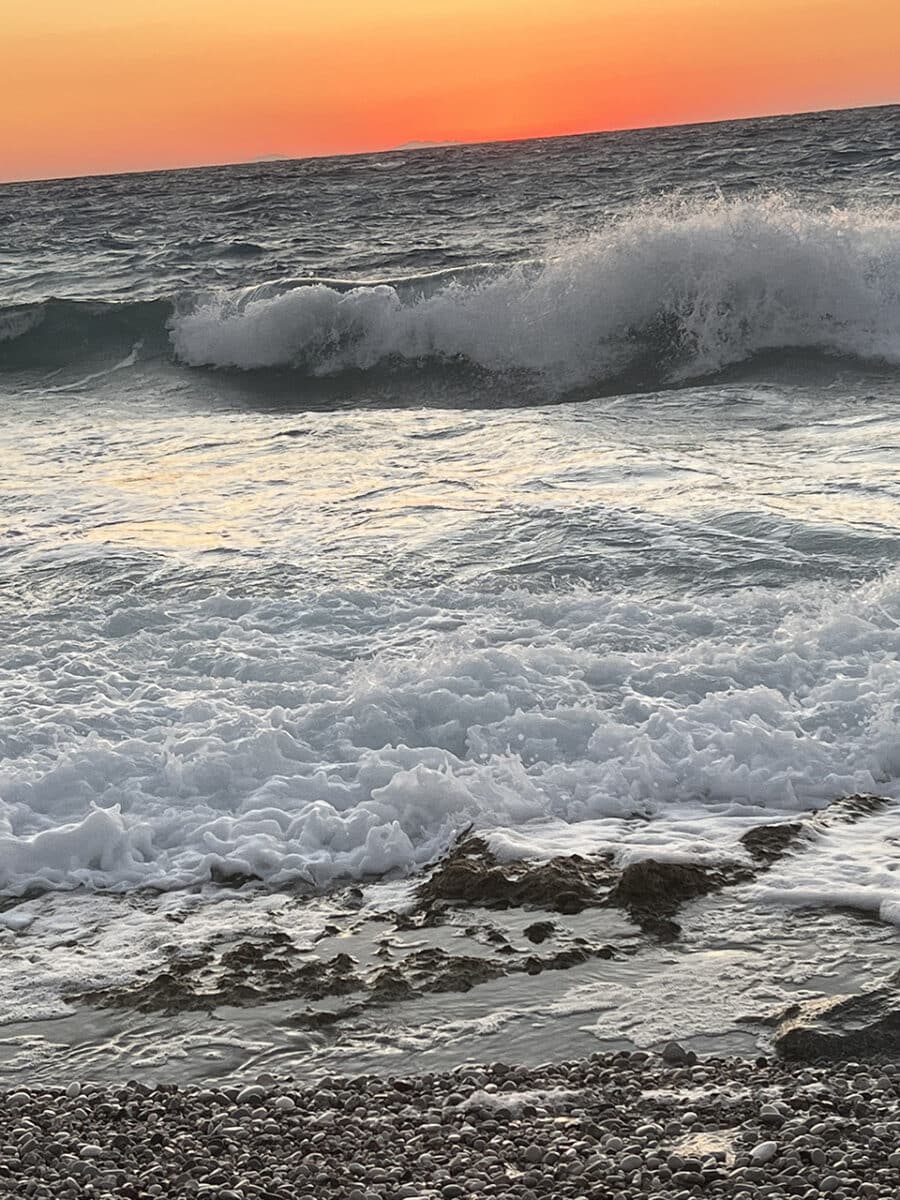 The golden hours, Rhodes, Greece.