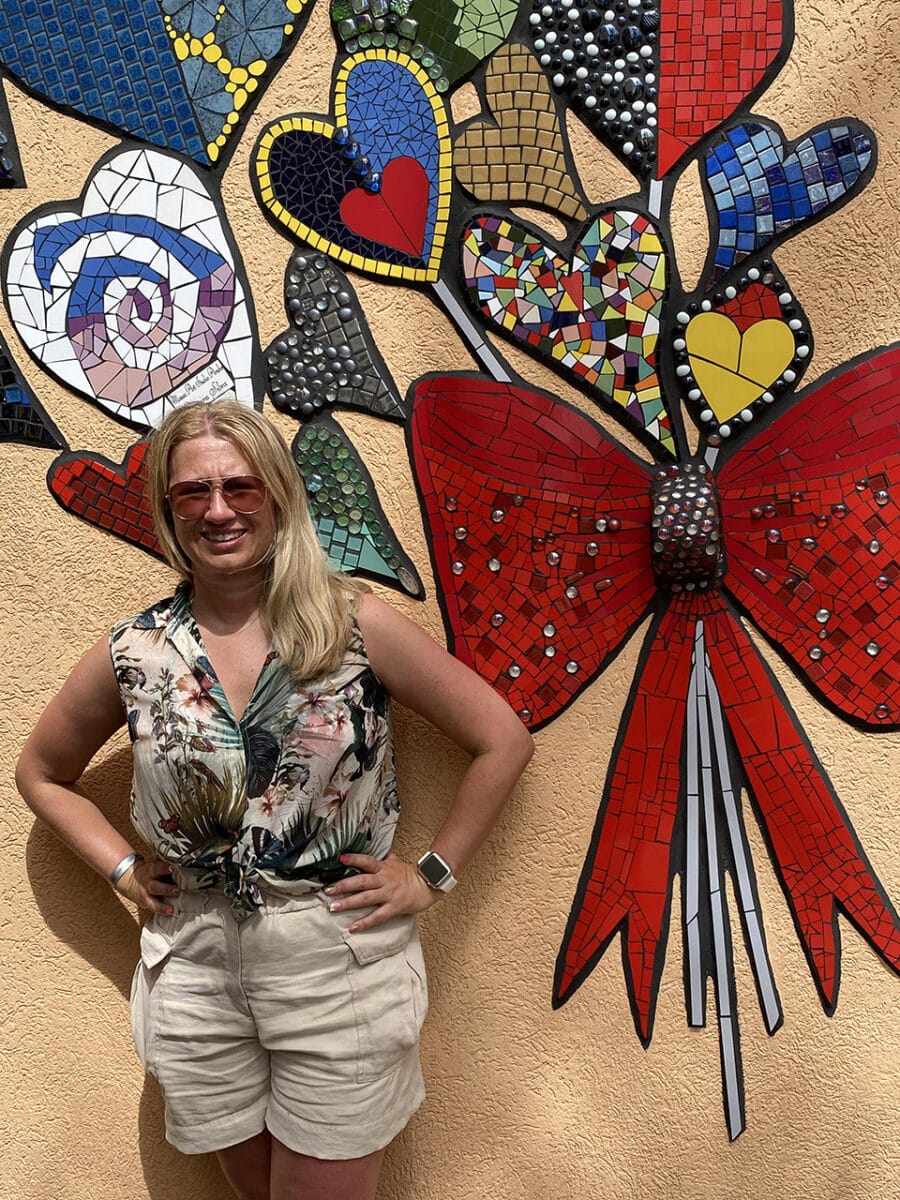 Vicky living her best life.