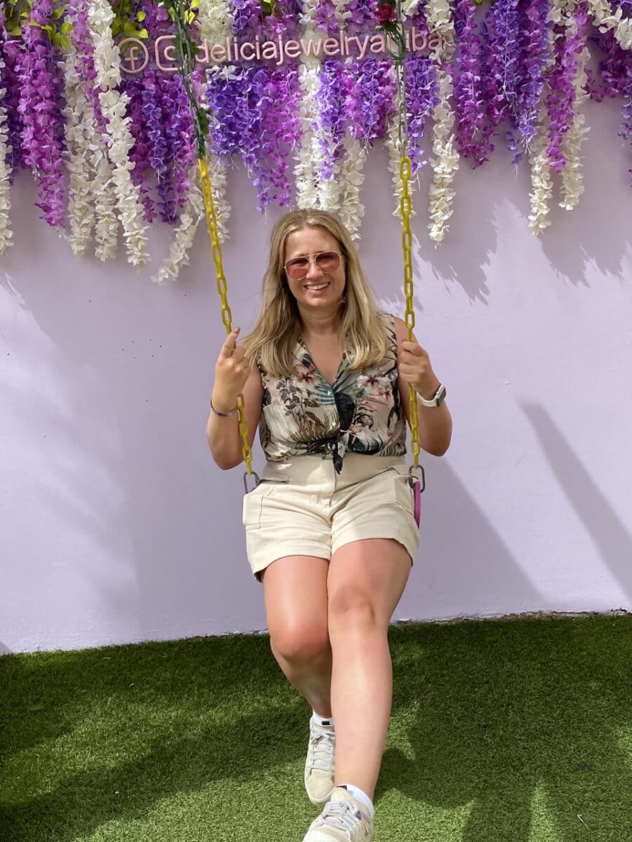 Vicky living her best life.