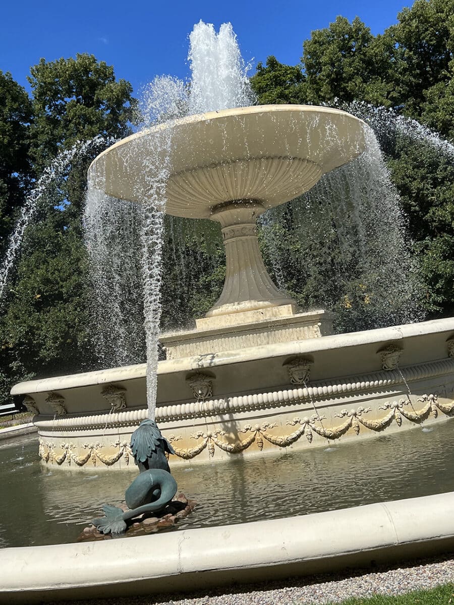 Relax in the Saxon Garden and soak up some Summer sun, Warsaw.
