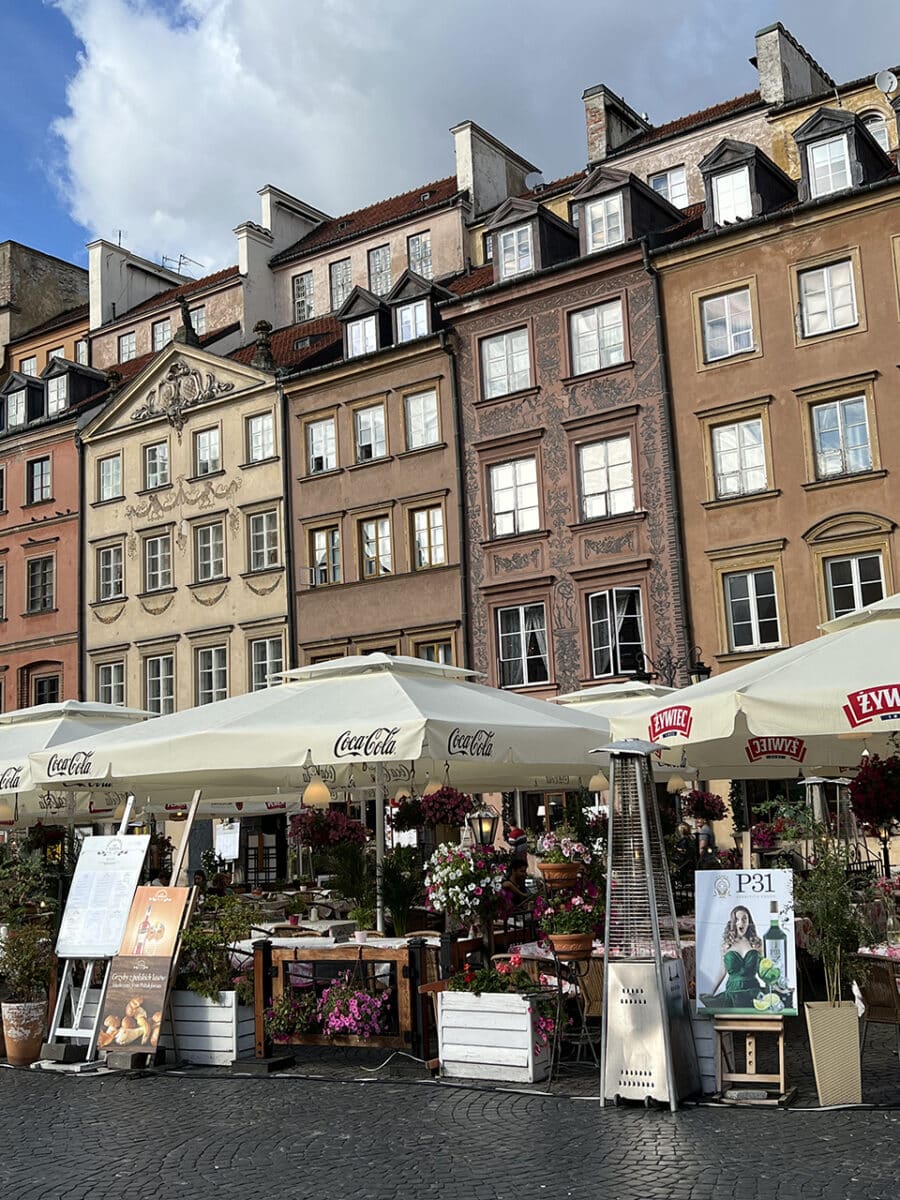 Market Square, Warsaw, Poland.