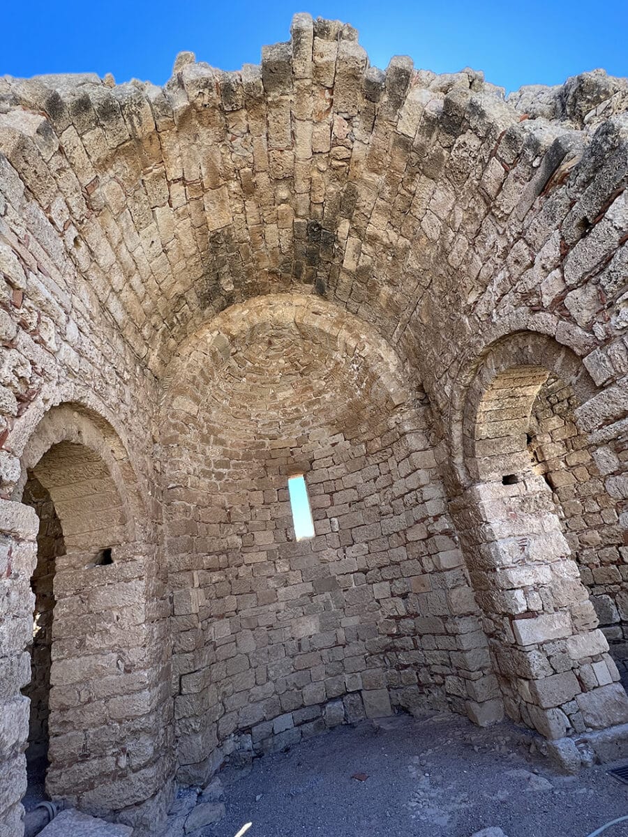 The Acropolis of Lindos, Rhodes, Greece.
