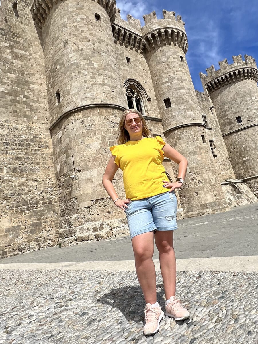 Palace of the Grandmaster, Rhodes, Greece.