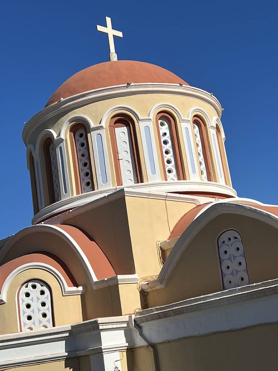 The Annunciation Church, and marble grave.
