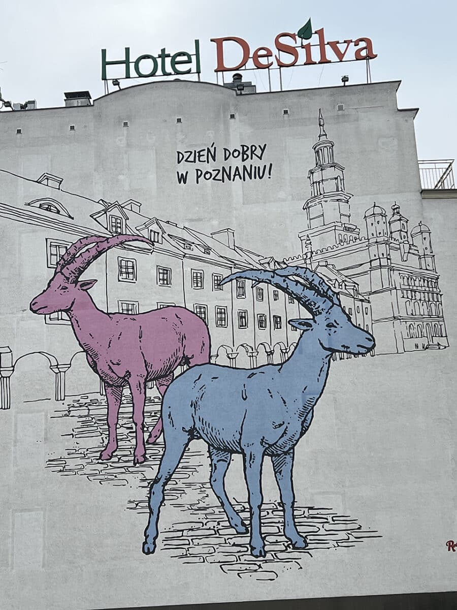 Visiting the Christmas markets of Poznań.