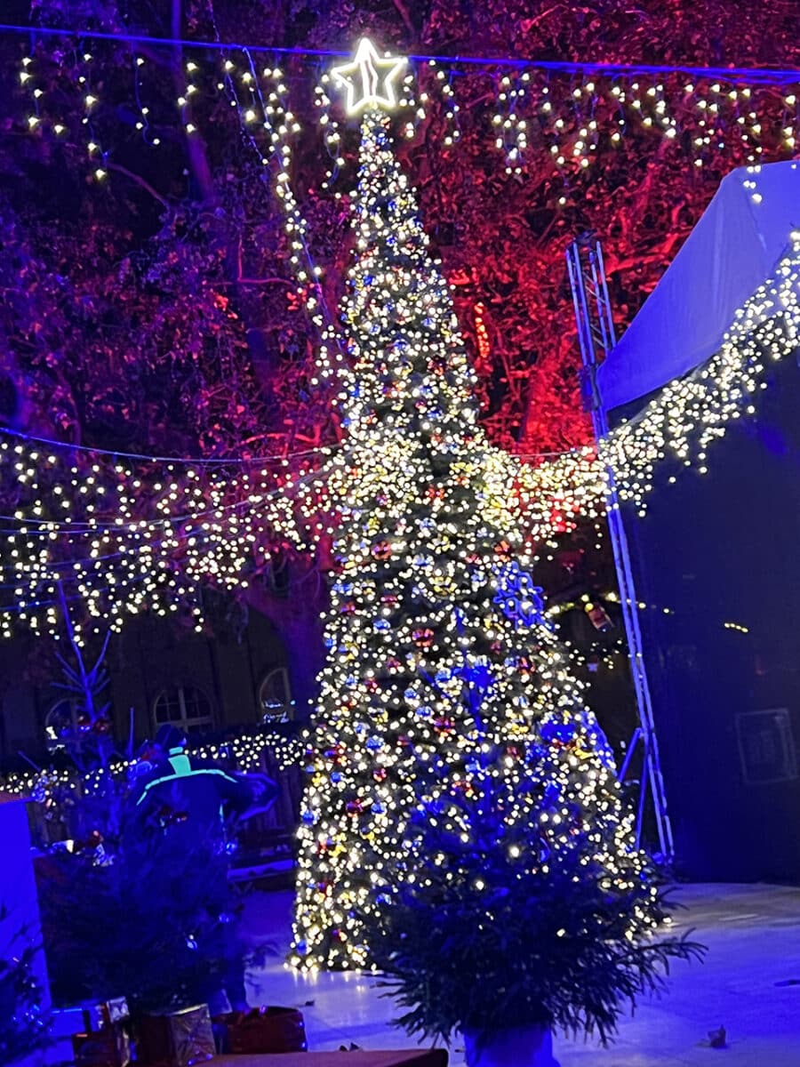 Visiting the Christmas markets of Poznań.