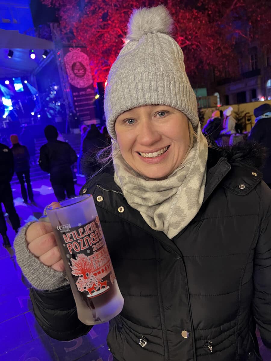 Visiting the Christmas markets of Poznań.