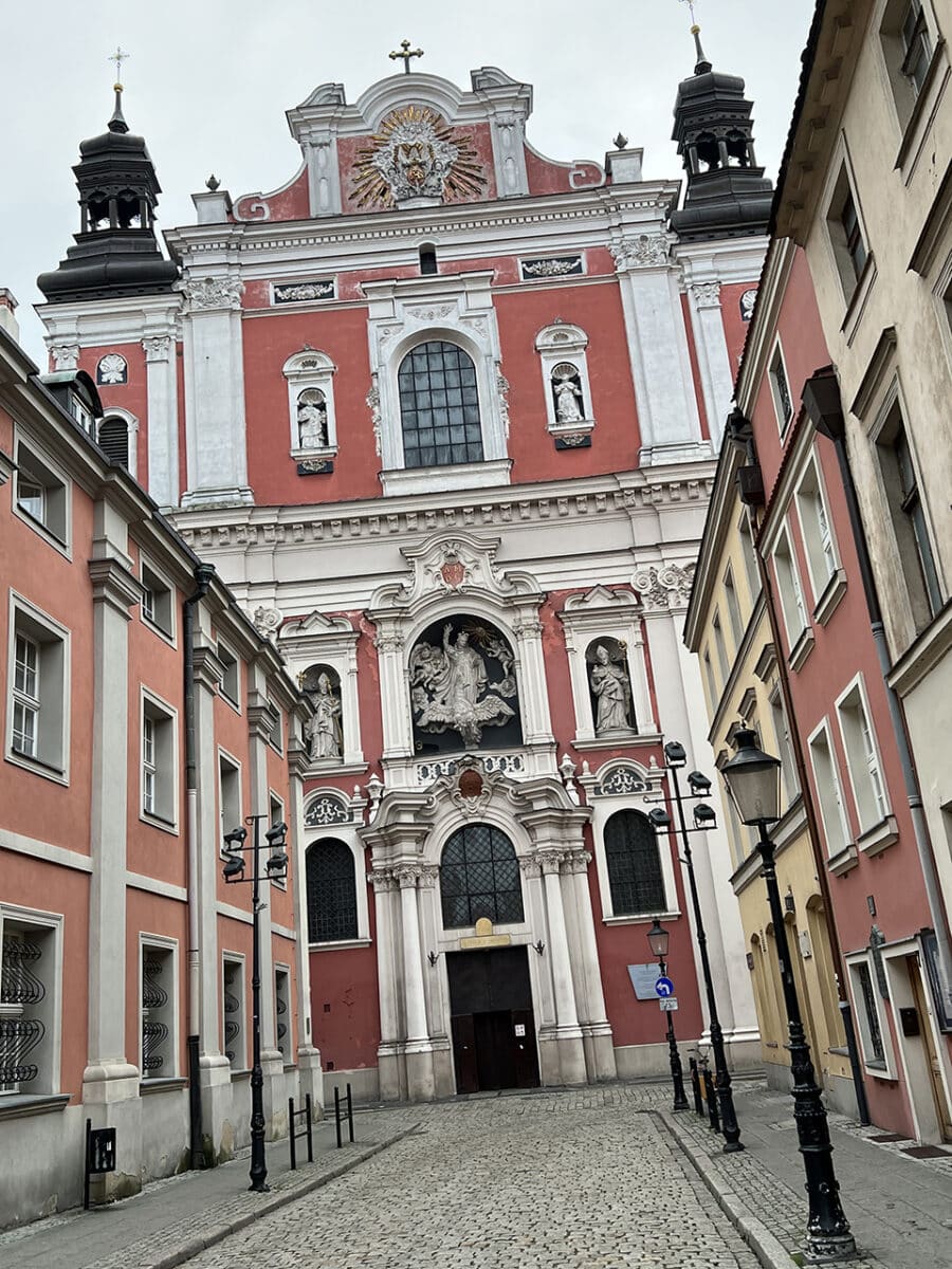The many beautiful churches of Poznań.
