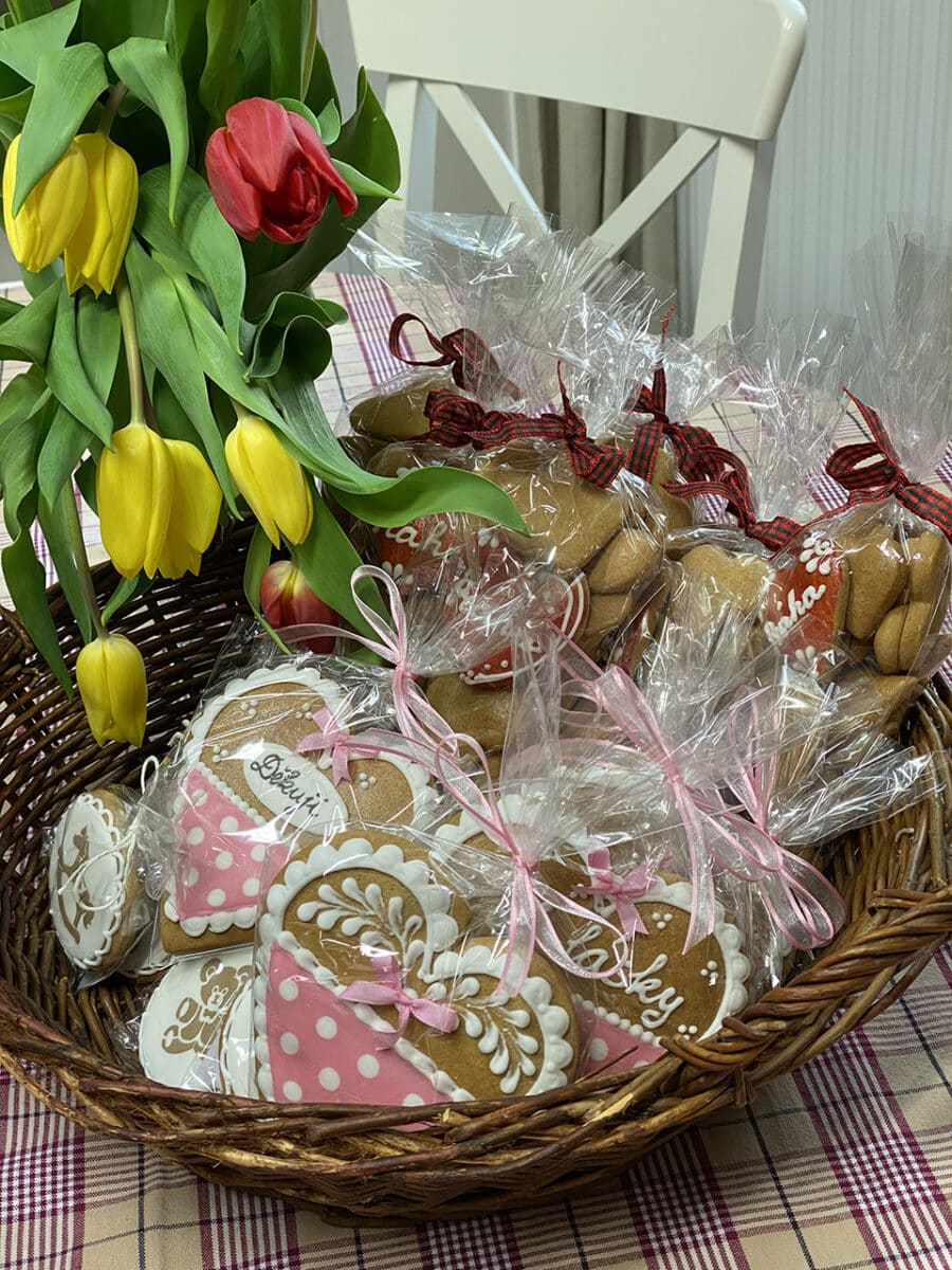 Delicious gingerbread, Prague.