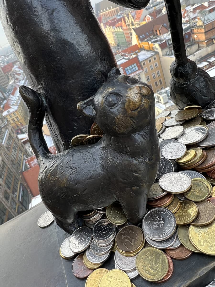 Bridge of Penitents, Saint Mary's Cathedral, Wrocław.