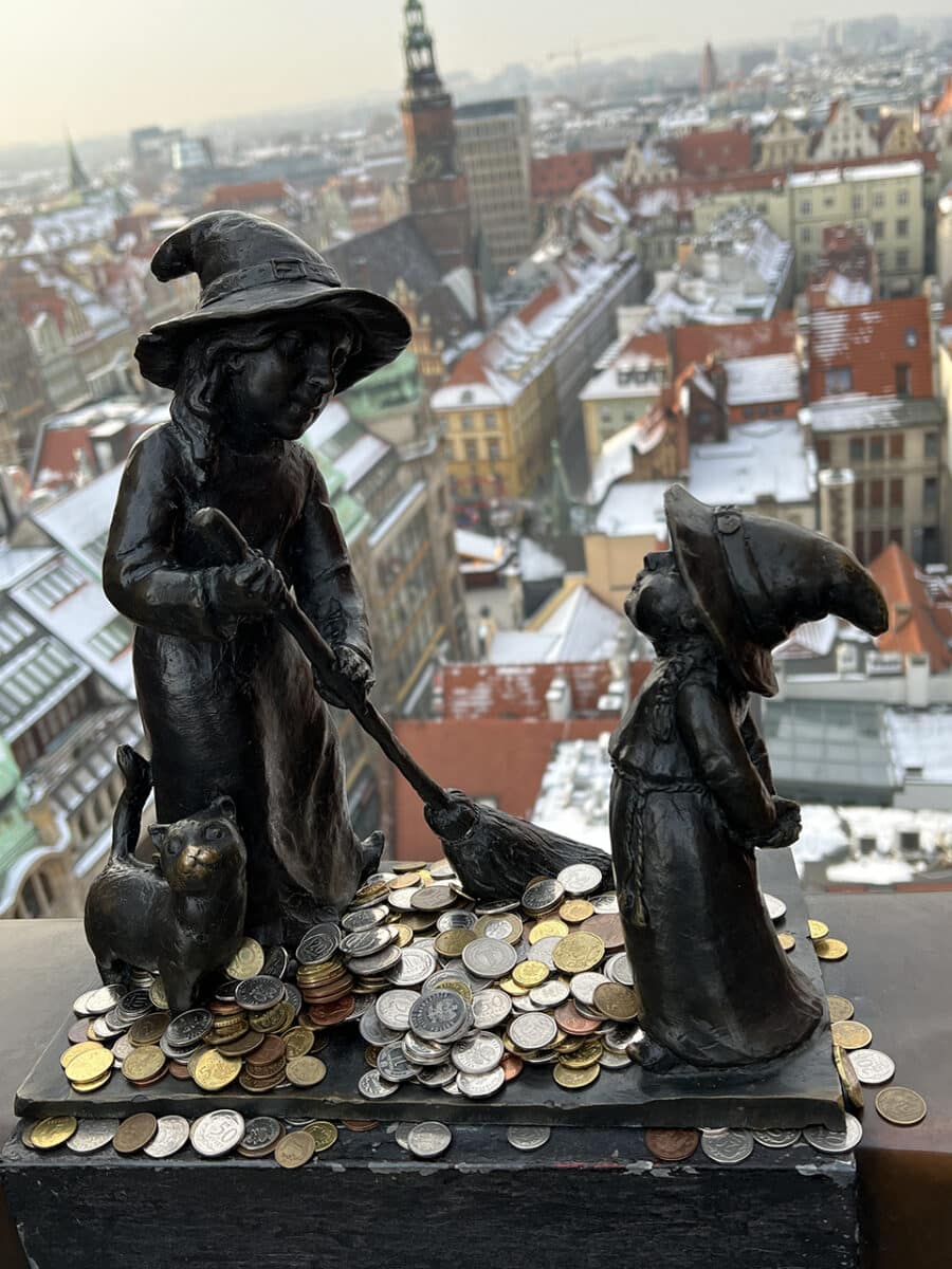 Bridge of Penitents, Saint Mary's Cathedral, Wrocław.