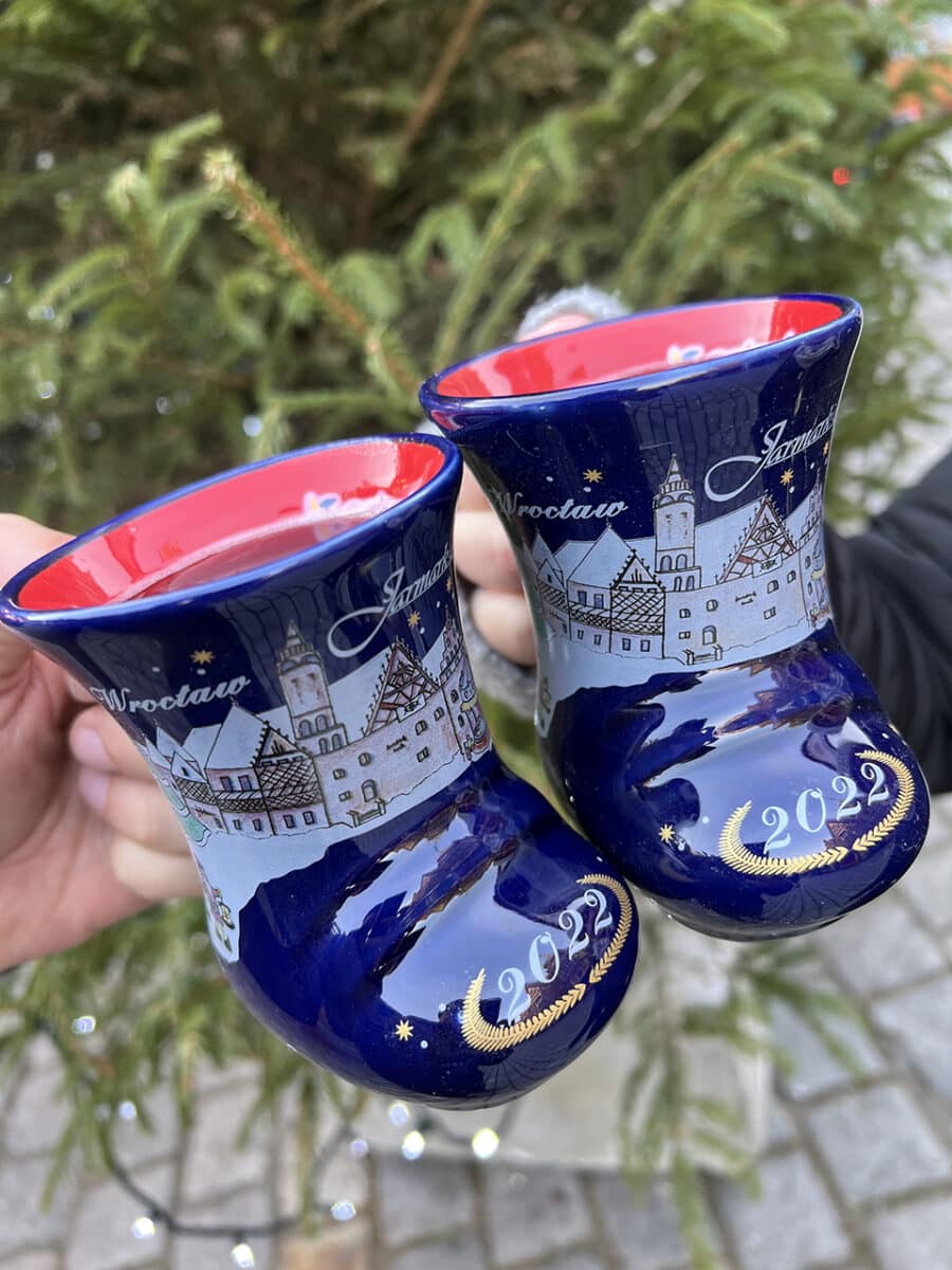 Visiting the Christmas markets of Wrocław, Poland.