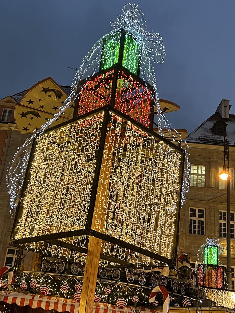 Visiting the Christmas markets of Wrocław, Poland.