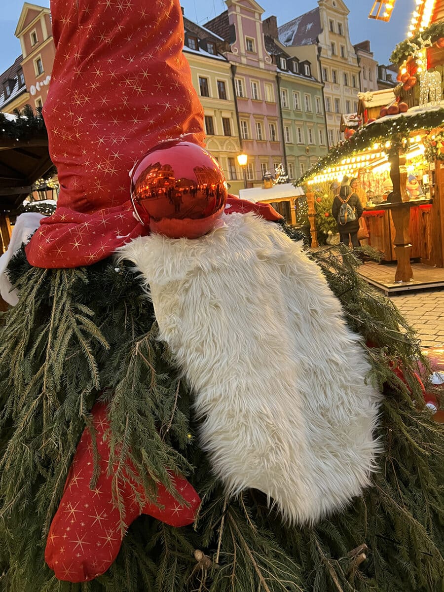 Visiting the Christmas markets of Wrocław, Poland.