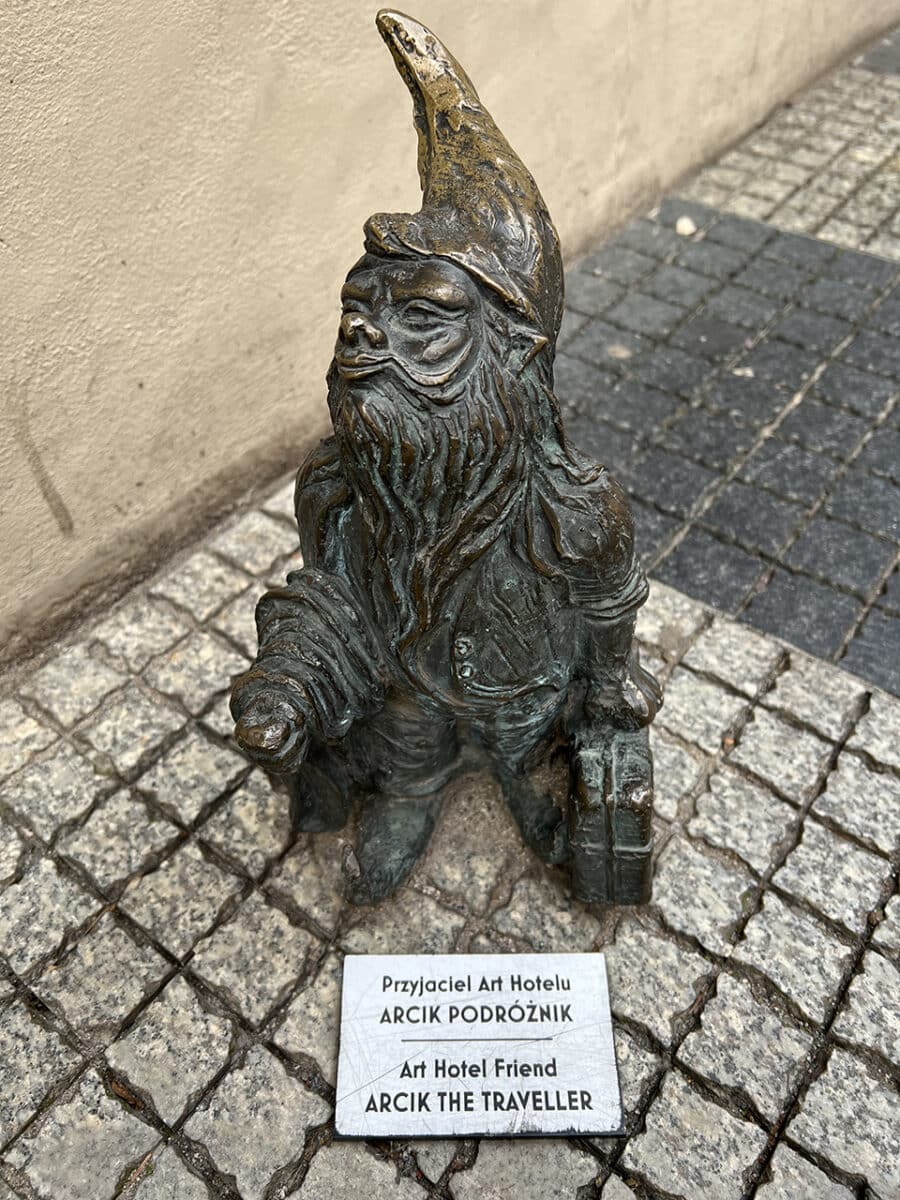 The gnomes of Wrocław, Poland.