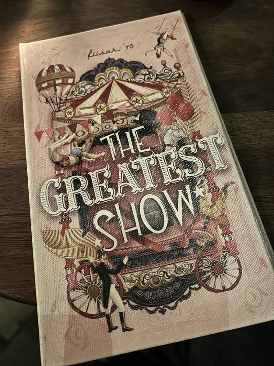 Flisak '76 cocktail bar, Gdańsk. Circus cocktails.