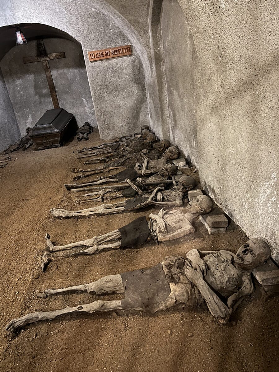 The Crypt of the Capuchin Monks. Ultimate guide to Brno's hidden gems, Czechia.